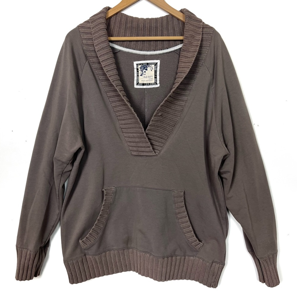 Old Navy Pullover Sweater With Trim Sz XL